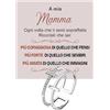 Bramart Anello Mamma per mamme Donne Nonne in Argento Sterling 925 Ispirazionale e di Incoraggiamento, Croce, Regolabile Festa della mamma - Cofanetto con DEDICA incluso