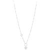 S'Agapõ Collana Donna, Collana Lunga Donna in Acciaio con Simbolo Cuore | Collezione Happy - SHAC6