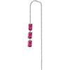 Brosway Orecchino Singolo Donna, Orecchino Pendente in Argento e Passion Ruby | Collezione FANCY - FPR16