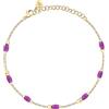 Morellato Bracciale da donna in acciaio e pietra di agata colorata, collezione SUMMER COLORS - SAXQ20
