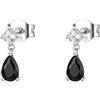 Brosway Orecchini Donna, Orecchini Pendenti in Argento e Mystery Black | Collezione FANCY - FMB118