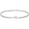 Sector No Limits Bracciale Uomo in Acciaio, Smalto, Collezione Marine - SAGJ29