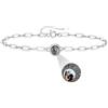 Auinniuz Bracciale con foto in argento sterling - Bracciale con proiezione personalizzato - Bracciale con immagini colorate all'interno - Regalo a sorpresa per lei