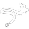 Swarovski Swan Collezione Braccialetto, Placcato in rodio Collana