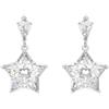 Swarovski Orecchini Stella:PE White/RHS 5652002 Marca, Única, Metalli non preziosi, Nessuna pietra preziosa