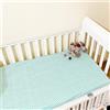 Odot Lenzuolo con angoli Lenzuola Carrozzina Neonato, Lenzuola da Culla Bambino Coprimaterasso, Lenzuola Navicella con Angoli Elasticizzati Lenzuola per Culla (120x60cm,ondulazione)