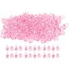 Tomotato 200 Pezzi Ciucci Decorativi Acrilico, 10 x 20mm Ciuccio per Bambini per Baby Shower, di Compleanno di Genere Rivelare La Festa della Festa Mini Decorazione Bomboniere (Rosa)