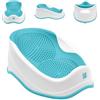 Kikka Boo Kikkaboo seggiolino da bagno Relax antiscivolo forma ergonomica inserto da bagno, colorazione:blu