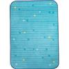 HABA 303861 - Tappeto cielo stellato, tappeto per bambini con stelle, morbido tappeto da gioco, 90 x 130 cm, retro in feltro con nodi antiscivolo, lavabile a 30 °C