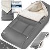 MONZANA® Sacco Nanna Passeggino Invernale Copertina Termica Neonato Accessori Coprigambe Termico Ovetto Bambini Coperta Calda Scaldamani Fasciatoio