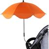 Xeihuul Ombrellone per passeggino, regolabile, con morsetto, protezione UV, con supporto
