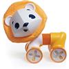 Tiny Love Leoncino Rolling Toys Gioco Educativo per bambini con ruote, Giocattolo con corpo flessibile per varie modalità di gioco, colore Giallo