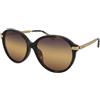 Chloe CH0358SK 003 | Occhiali da Sole Graduati o Non Graduati | Prova Online | Plastica | Tondi | Marrone, Havana | Adrialenti