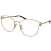 Gucci GG2049O 001 | Occhiali da Vista Graduati | Prova Online | Metallo | Cat Eye | Oro | Adrialenti
