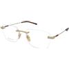 Gucci GG2099O 002 | Occhiali da Vista Graduati | Metallo | Quadrati | Oro | Adrialenti
