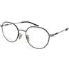 Gucci GG2141OK 002 | Occhiali da Vista Graduati | Prova Online | Metallo | Tondi | Nero, Argento | Adrialenti