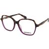 Superdry SDO 3058 102 | Occhiali da Vista Graduati | Prova Online | Plastica | Quadrati | Viola, Marrone, Havana | Adrialenti