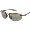 Maui Jim Hookipa Ultra MJ0676S 019 | Occhiali da Sole Graduati o Non Graduati | Prova Online | Plastica | Rettangolari | Grigio | Adrialenti