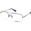 Superdry SDO 3067 202 | Occhiali da Vista Graduati | Prova Online | Metallo | Quadrati | Argento | Adrialenti