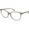 Gucci GG1359O 009 | Occhiali da Vista Graduati | Prova Online | Plastica | Cat Eye | Grigio, Trasparente | Adrialenti