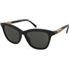 Gucci GG2032S 006 | Occhiali da Sole Graduati o Non Graduati | Prova Online | Plastica | Cat Eye | Nero | Adrialenti