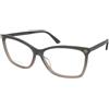 Gucci GG0025O 024 | Occhiali da Vista Graduati | Prova Online | Plastica | Cat Eye | Blu, Grigio, Trasparente | Adrialenti