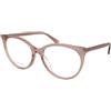 Gucci GG0093O 012 | Occhiali da Vista Graduati | Prova Online | Plastica | Cat Eye | Rosa, Trasparente | Adrialenti