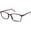 Saint Laurent SL 885 006 | Occhiali da Vista Graduati | Prova Online | Unisex | Plastica | Quadrati | Marrone | Adrialenti