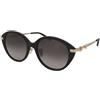 Gucci GG2056SA 001 | Occhiali da Sole Graduati o Non Graduati | Prova Online | Plastica | Cat Eye | Nero | Adrialenti