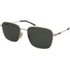 Gucci GG2097SK 002 | Occhiali da Sole Graduati o Non Graduati | Prova Online | Metallo | Quadrati | Oro | Adrialenti