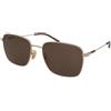 Gucci GG2097SK 004 | Occhiali da Sole Graduati o Non Graduati | Prova Online | Metallo | Quadrati | Oro | Adrialenti