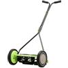 Earthwise 1314 - 14EW 5-lama Economy bobina per tagliaerba, Gray/Silver/Green, 16-Inch, 7-Blade