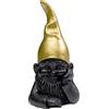Kare Design figura decorativa Nano nero, nero/oro, 21 cm, atmosfera relax, deco scaffale, mensola, idea regalo primavera, bomboniera