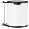 Brabantia Built-in Bin Pattumiera da Incasso, 15 l, Bianco