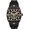 Philipp Plein Orologio Analogico al Quarzo da Uomo con Cinturino in Plastica PWPUA0224