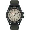 Timex Orologio Uomo Expedition Acadia 42mm - Cinturino Verde, Quadrante Naturale, Cassa Verde, Resistente all'Acqua 100 Metri