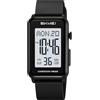 Gosasa Orologio Digitale da Donna e Uomo di Moda Unisex con Quadrante a Grandi Numeri, Faccia Rettangolare, Impermeabile, Cinturino in Silicone, Orologio LED, Casual