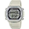 Casio Watch MWD-110H-8AVEF, beige., La descrizione dell'orologio e il nome del prodotto indicano uno stile sportivo, poiché Casio è spesso noto per i suoi orologi sportivi che è impermeabile fino a 10
