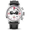 RSC Pilot's Watches Orologio da uomo 45 mm Chronograph Swiss Quartz Zero 6AM, Silicone, Militare