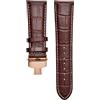 Moonbaby 18/19/20/21/22/23/24/26/28mm da uomo in vera pelle assorbimento del sudore cinturino a sgancio rapido per orologio al quarzo, orologi meccanici