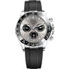 MASTOP Pagani Design Daytona Homage - Orologio da polso da uomo, analogico, al quarzo, movimento giapponese, cronografo, orologio da polso d'affari, impermeabile, cinturino in silicone, sportivo