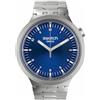 SWATCH Orologio Big Bold Irony Indigo Hour Acciaio, Classico, Classico