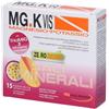 MGK VIS MG.K Vis Magnesio-Potassio Ze.ro Zuccheri Integratore Idrosalino-Energetico Senza Zuccheri Gusto Mango-Passion Fruit, 15 Bustine
