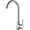 DP Griferia DP Bath - GC-0012 Rubinetto Lavello, Argento