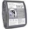 Kotap, TGS-2040, Telone da 6 x 12 m, telone di protezione/copertura resistente, tessuto superiore per una maggiore longevità, 10 mil multiuso, impermeabile, argento, confezione da 1