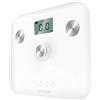 Cecotec Surface Precision EcoPower 10100 Bilancia da bagno completa con pulsante, superficie in vetro temperato ad alta sicurezza, sensori di precisione, schermo LCD, bianco