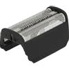 vhbw 1x doppia lamina con supporto compatibile con Braun 195s, 195s-1, 197s, 197s-1, 199s, 199s-1, 300, 310, 320, 330 rasoio, nero