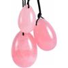 NewL Rullo di giada al quarzo rosa, in vera giada, per massaggio Gua Sha, funghi, massaggiatore per viso, strumento per massaggio guasha facciale (ciottolo)