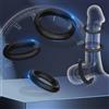 Lonbyfubf Ac7Q- Cerchio Duraturo Da Gioco Maschile in Silicone Elastico Da Uomo Tre Pezzi Dídò Dònne Rē-álistico pÈn-È ânÈ-lli ḈoḈkrí-ng Ḉ-oḈk pÈní-s ríng GḀy ḀḮņņěḀḮŬ ĎË РḔņĨěņ