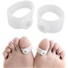 Agatige Anello per dita dei piedi massaggio silicone dimagrante terapia magnetica uomo donna